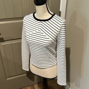 FEVRIE Striped Top sz M NWT
